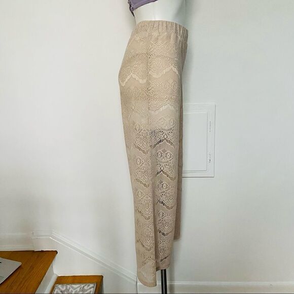 Kirra Lace Crochet Boho Beach Pants - Picture 5 of 7